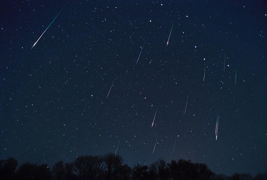 Leonids Meteors 2001