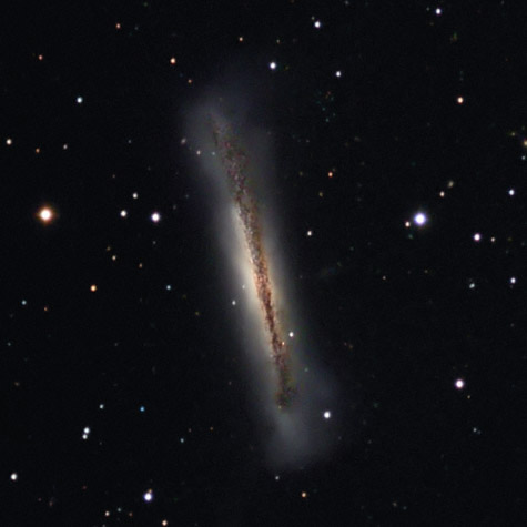 NGC 3628 detail.