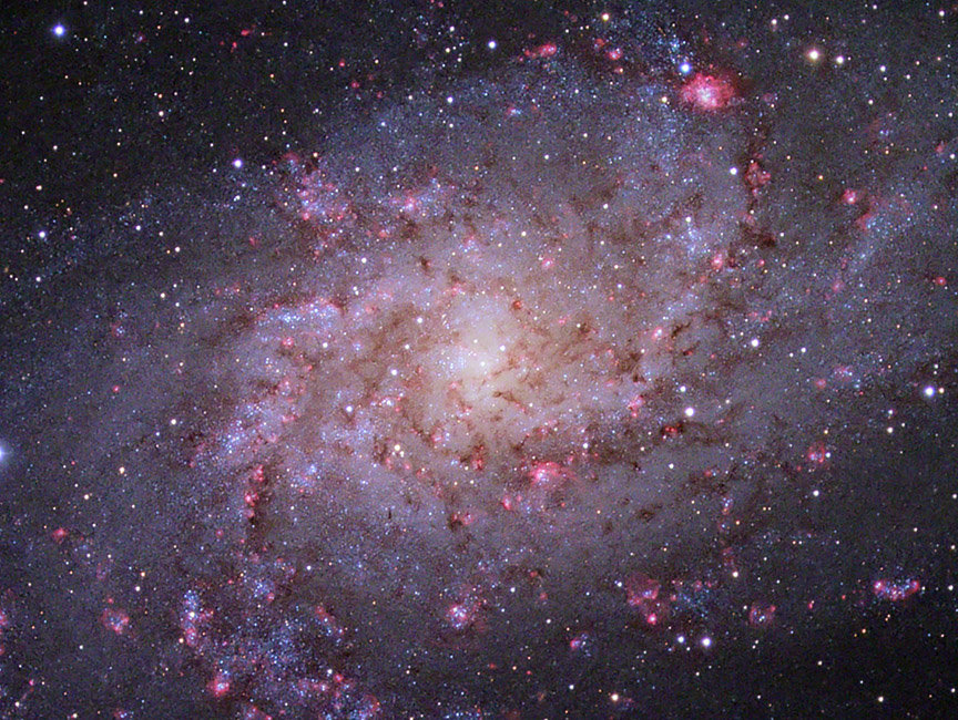 M33 core detail