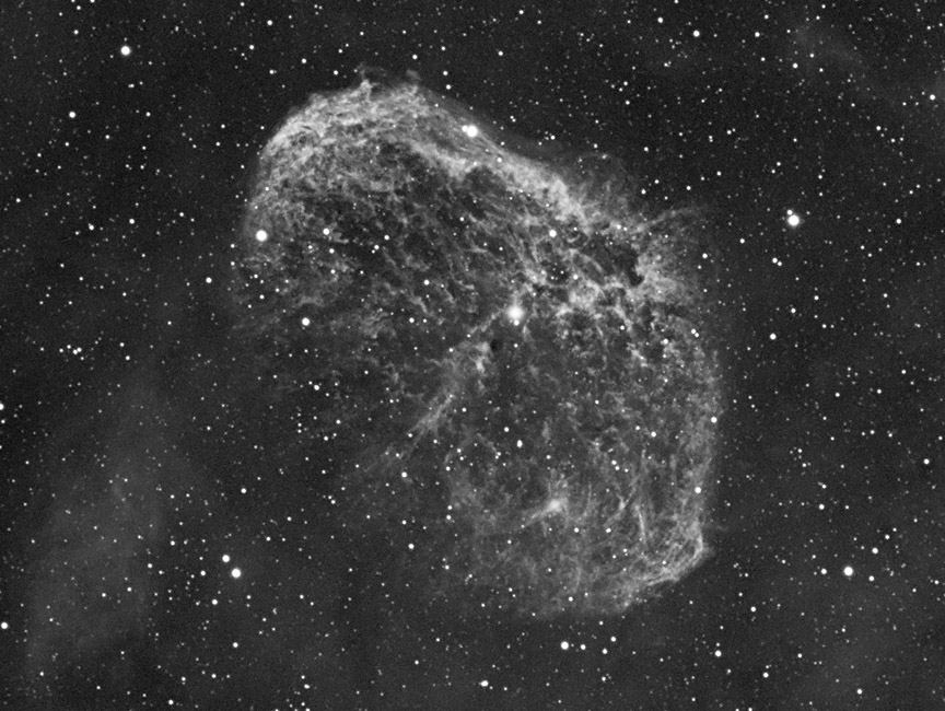 The Crescent Nebula - Hydrogen-alpha