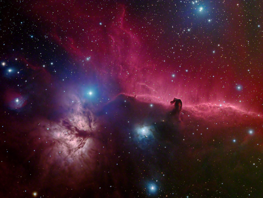 Horsehead & Flame Nebulae