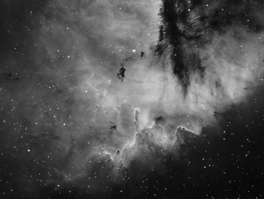 Pacman Nebula Detail