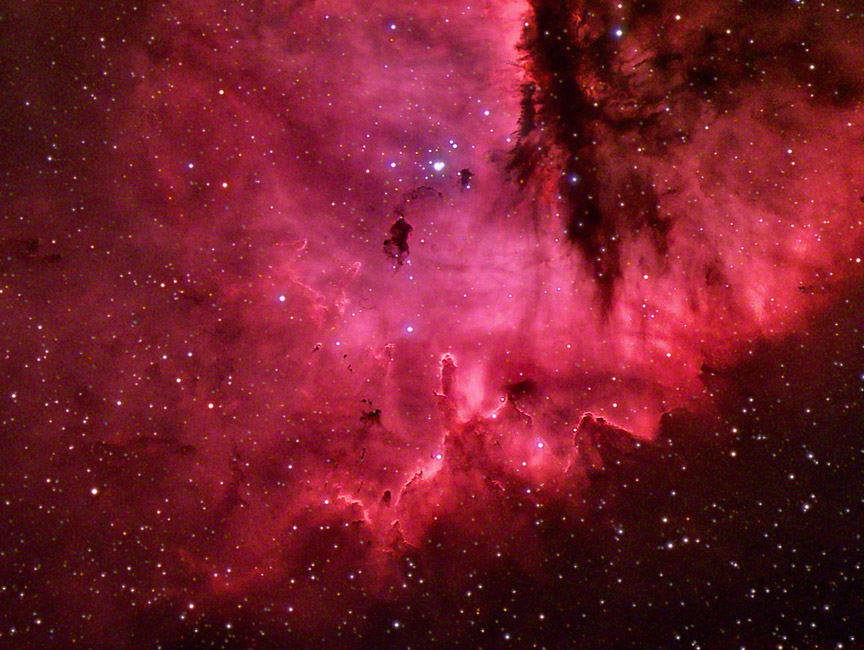 Pacman Nebula Detail
