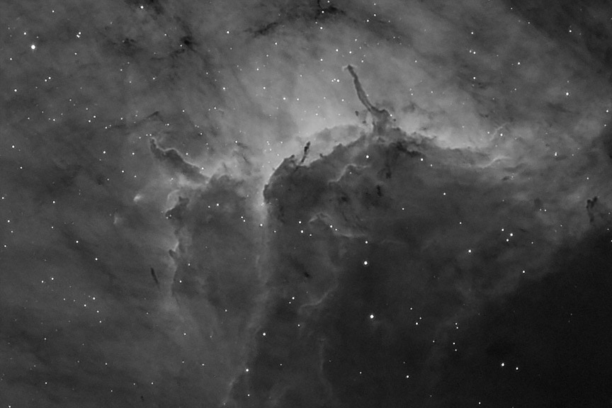 Pelican Nebula Globules