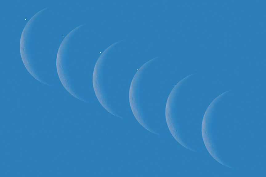 Venus & Moon 2015