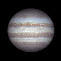 Jupiter spinning, 2004